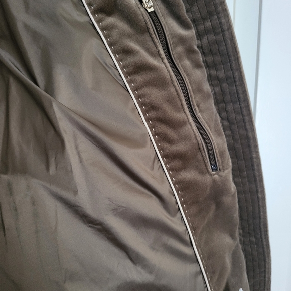 NWT! Massimo Dutti Velvet Puffer Jacket - Picture 3 of 9